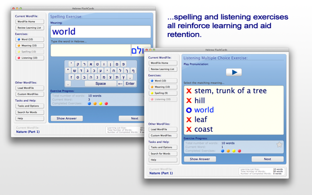 Hebrew FlashCards(圖4)-速報App