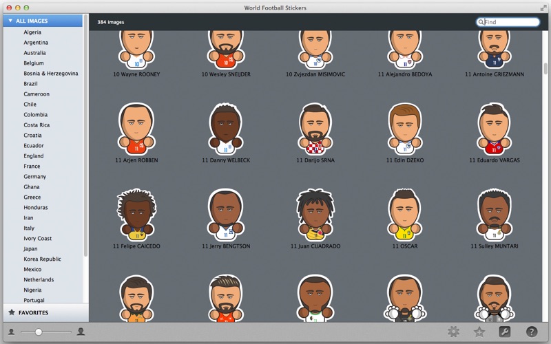 World Football Stickers thumbnail 1