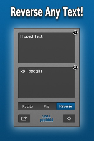 Flipped Text screenshot 3