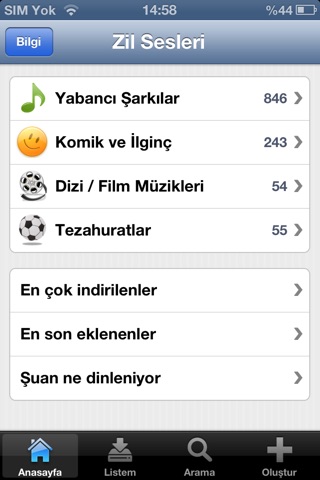 Zil Sesleri screenshot 2