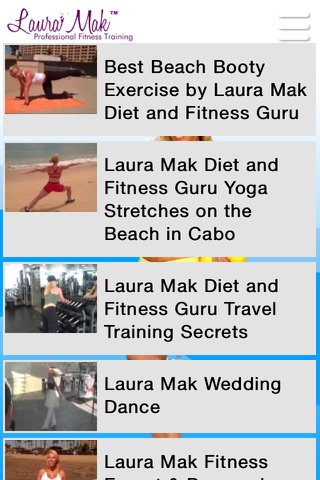 Laura Mak Fitness screenshot 4