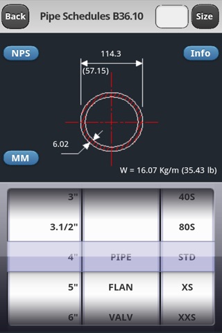 MaxANSI PIPING HANDBOOK screenshot 2