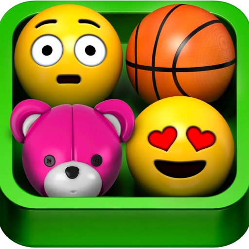 Emoji 3D - Awesome Smiles app with bonus game! icon