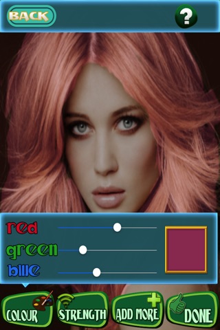 Color your hair - the ultimate tools to dye your hair right - Free Edition screenshot 4