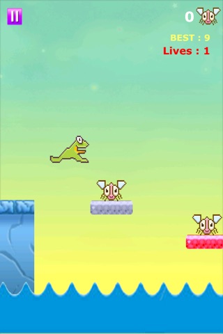 Jump Frog Rush Race Free Family Arcade Game screenshot 2