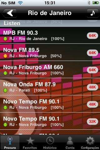 Rádios do Brasil - X3 Brazil Radio screenshot 2