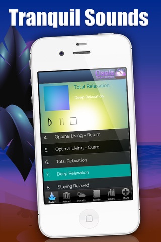 Oasis Sound-Scapes - Ambient Subliminal Binaural Music for Peace and Well-Being screenshot 4