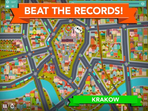 City Rush - control traffic in New York, Krakow, Paris, Vancouver screenshot 3