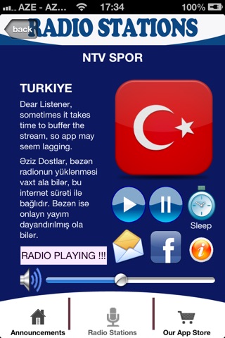 Azərbaycan Radio (Azerbaijan) screenshot 2
