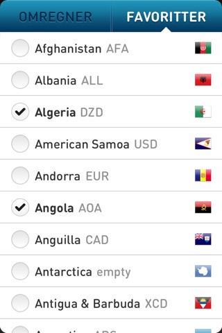 Currency converter - Moneta screenshot 2