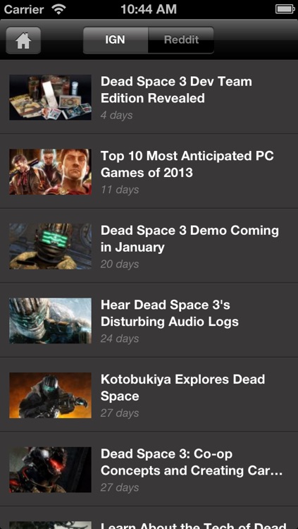 IGN App For Dead Space 3
