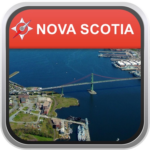 Map Nova Scotia, Canada: City Navigator Maps