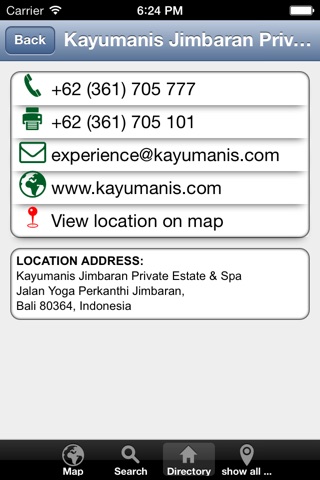 BeMap Bali screenshot 4