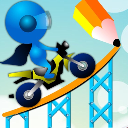 Stunt Draw Rider : Create Your Track!