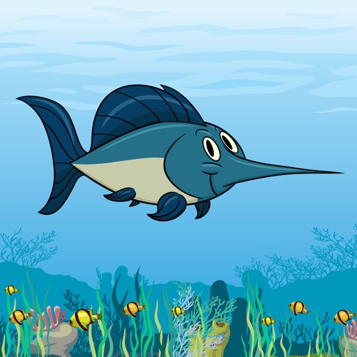 Fun Free Fish Game - Hungry Swordfish Attack Edition Icon