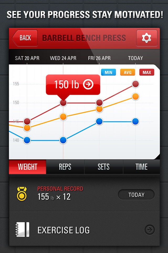 Gym Genius - Workout Tracker:  Log Your Fitness, Exercise & Bodybuilding Routines screenshot 3
