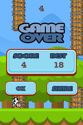 Flappy Cow screenshot 3