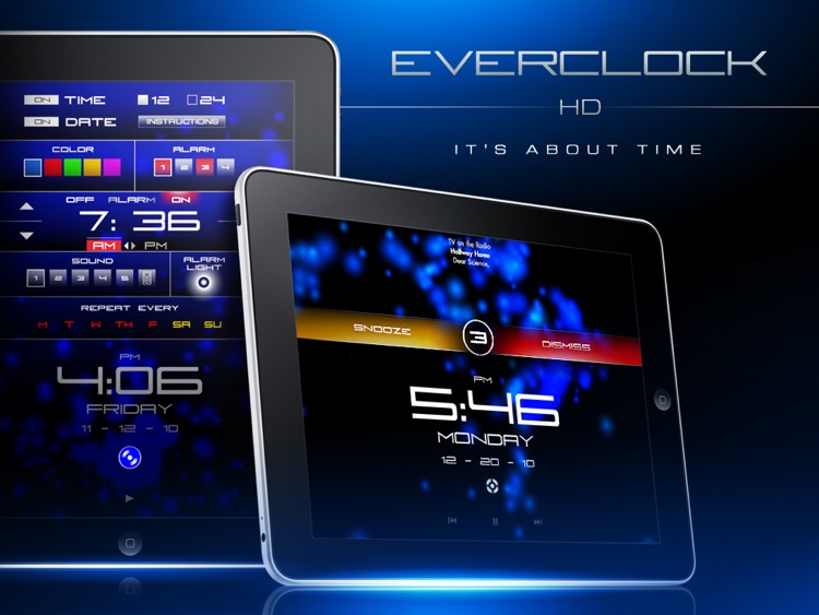 Everclock HD :: Alarm Clock