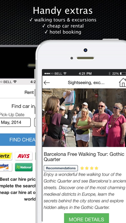 France offline Travel Guide & Map. City tours: Paris,Caen,Lyon,Strasbourg screenshot-4