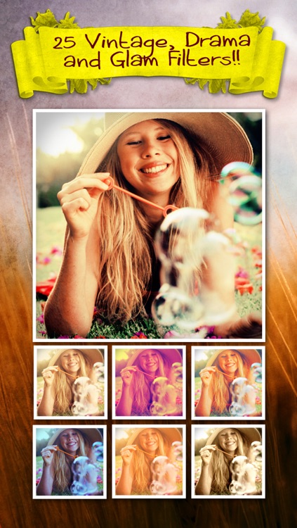 Vintaframe Pro - photo collage & scrapbooking frames for Instagram and twitter screenshot-3