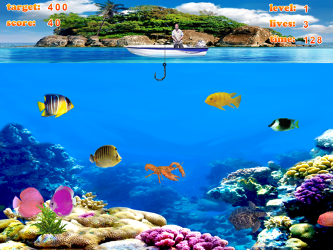 Crazy Finger Fishing Free HD screenshot 3