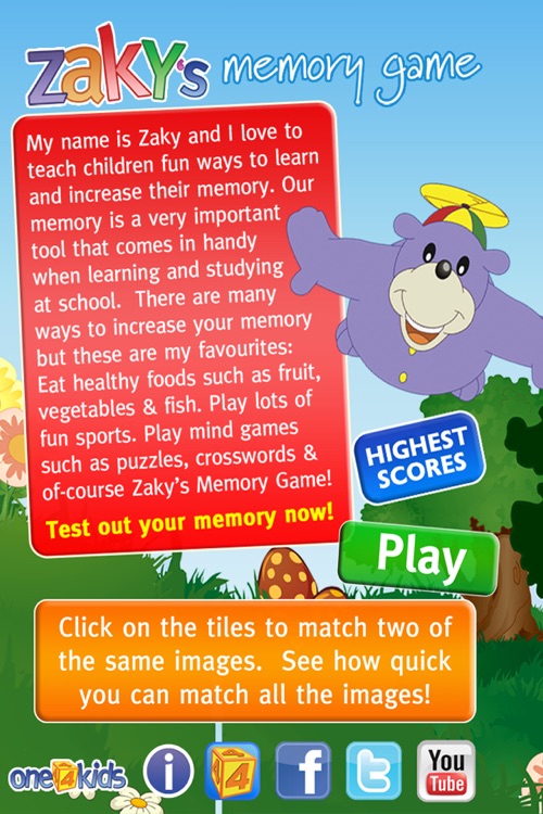 Zaky Memory Game