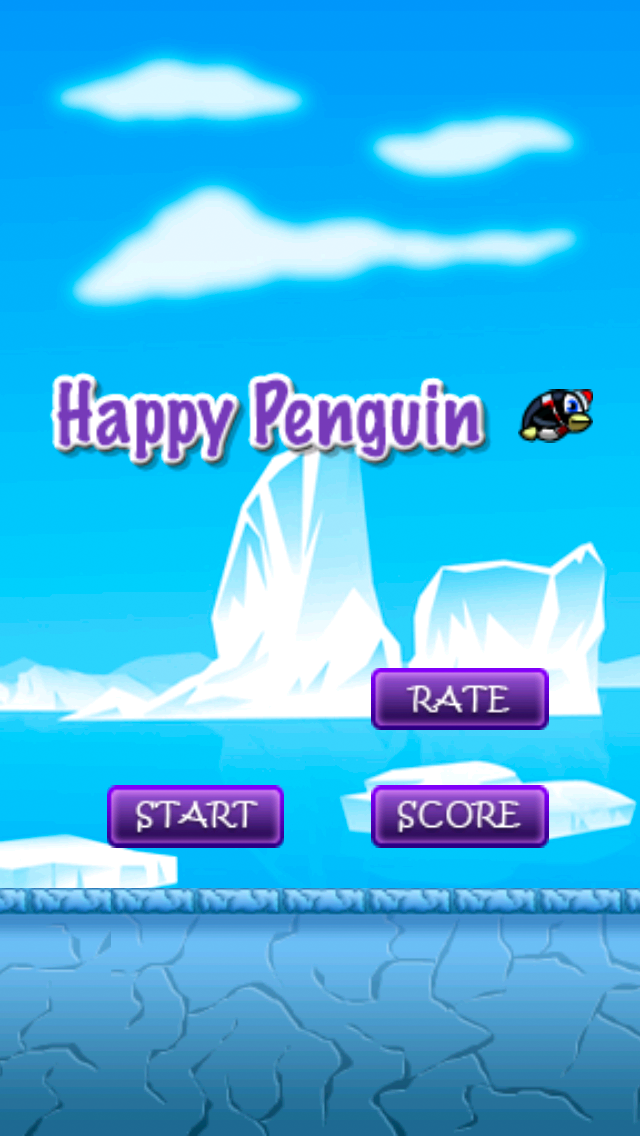 Happy Flappy Penguin Screenshot 1