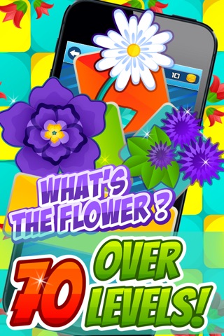 What's The Flower Icon Pop Quiz - Cute Word Guessing English Learning Puzzle Game For Kids FREE screenshot 3