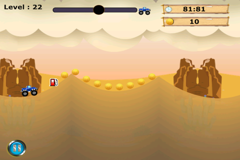 Monster Truck Dune Buggy Chase - Cool Sand Racing Mania screenshot 3