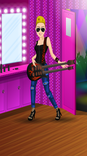 Rock Star Free Dressup Game For Girls(圖3)-速報App