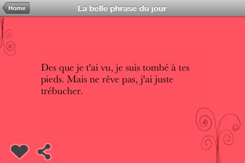 La belle phrase du jour screenshot 4