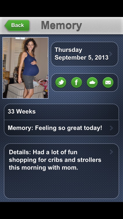 Pregnancy Progress: baby journal + medical info screenshot-4