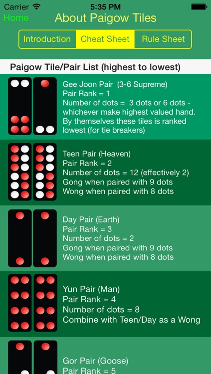 Pai Gow Tutor