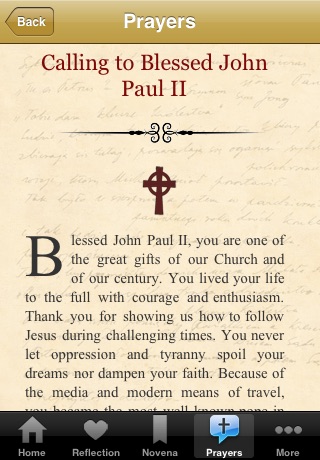 eVotions - Bl. John Paul II screenshot 4