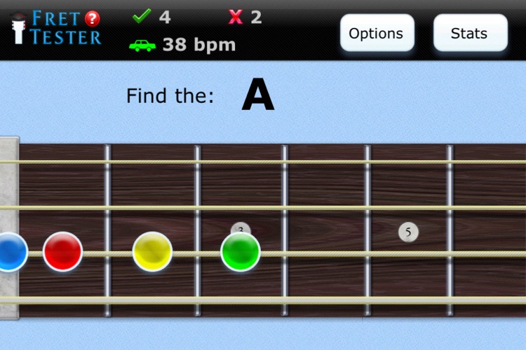 Fret Tester - Learn Notes for Guitar, Bass, and Mandolin