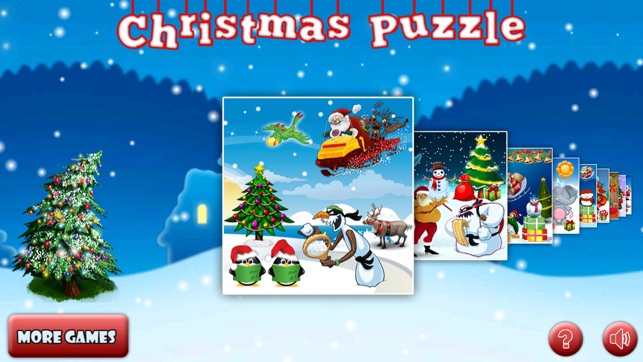 Amazing Santa jigsaw puzzle - free kids games(圖1)-速報App