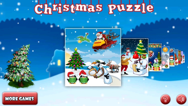 Amazing Santa jigsaw puzzle - free kids games