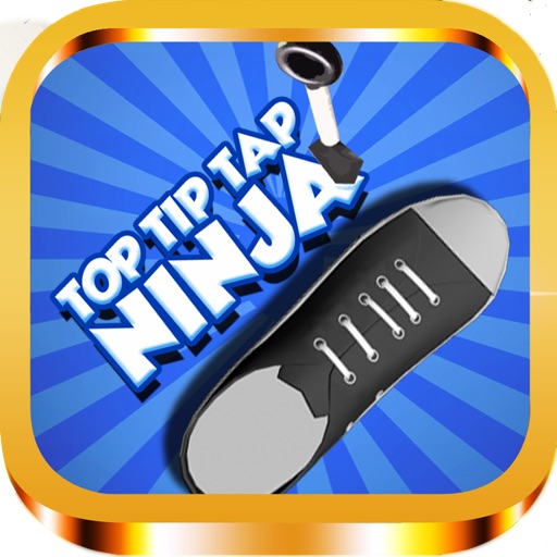 Top Tap Ninja Tip  Toe Stepping Rush Race White Tile Game Icon
