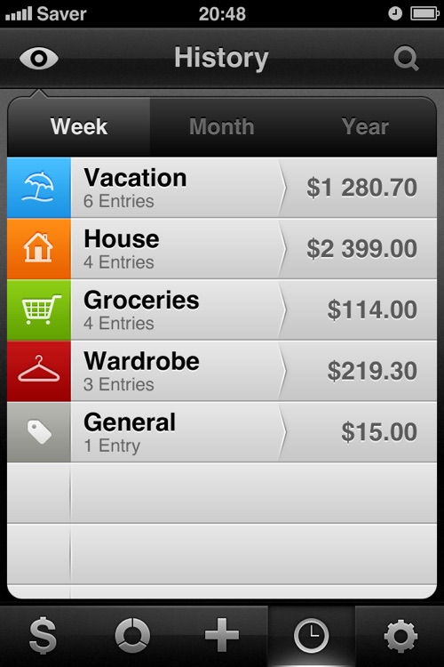 Saver ~ Control your Expenses screenshot-3