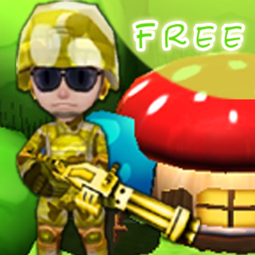 Mushroom Defense War Free:the most fun 3D Cartoon Defense Game