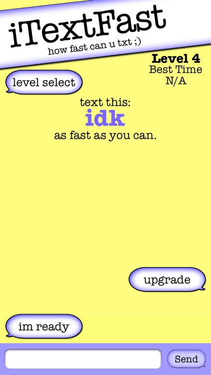 iTextFast Free - The best free texting speed typing test