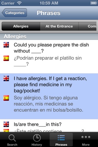 English Spanish Dictionary screenshot 3