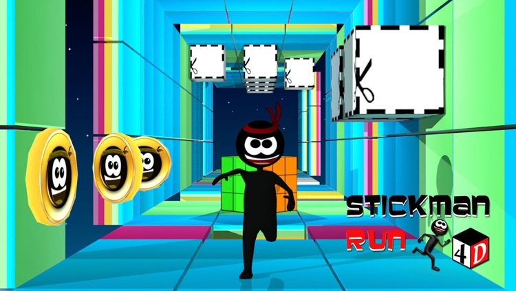 Stickman Run 4D