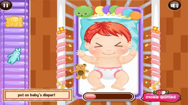 Cute Baby Care : Diaper Change & Bathing & Dressing(圖3)-速報App