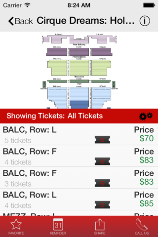 Red Zone Tickets screenshot 3