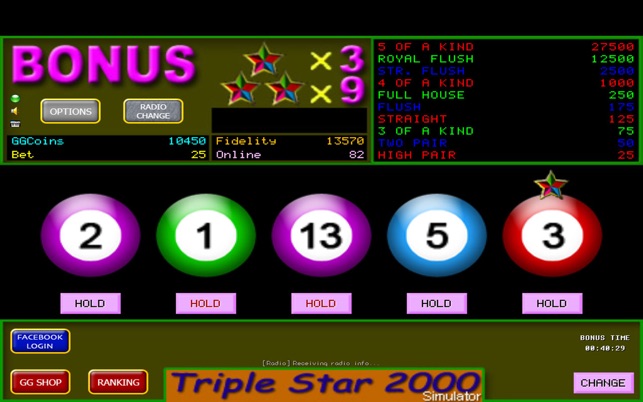 Video Poker : Triple Star(圖1)-速報App