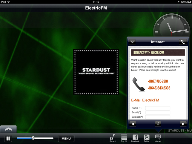 ElectricFM iPad Edition(圖4)-速報App