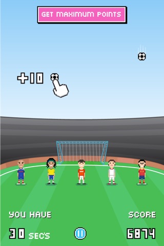 BlockBall Lite : head the ball in world stadium football match screenshot 3