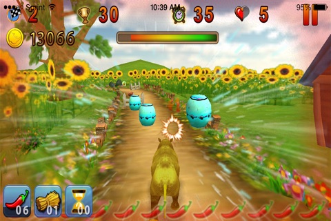 Wild Crazy Animal Race Free Family Arcade Game screenshot 2