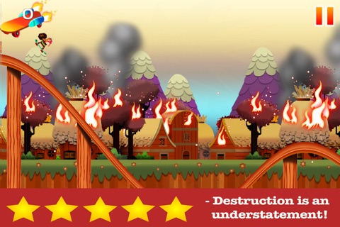 Ablaze! Viking Street Fighter Chronicle HD:Mayhem & Destruction! (FREE iPhone Version) screenshot 3